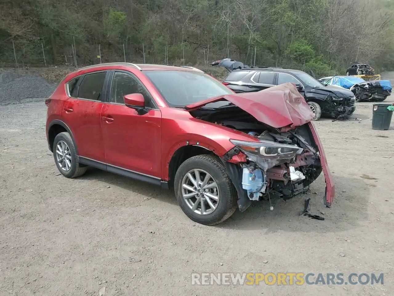 4 Photograph of a damaged car JM3KFBCM2N0648407 MAZDA CX-5 PREFE 2022