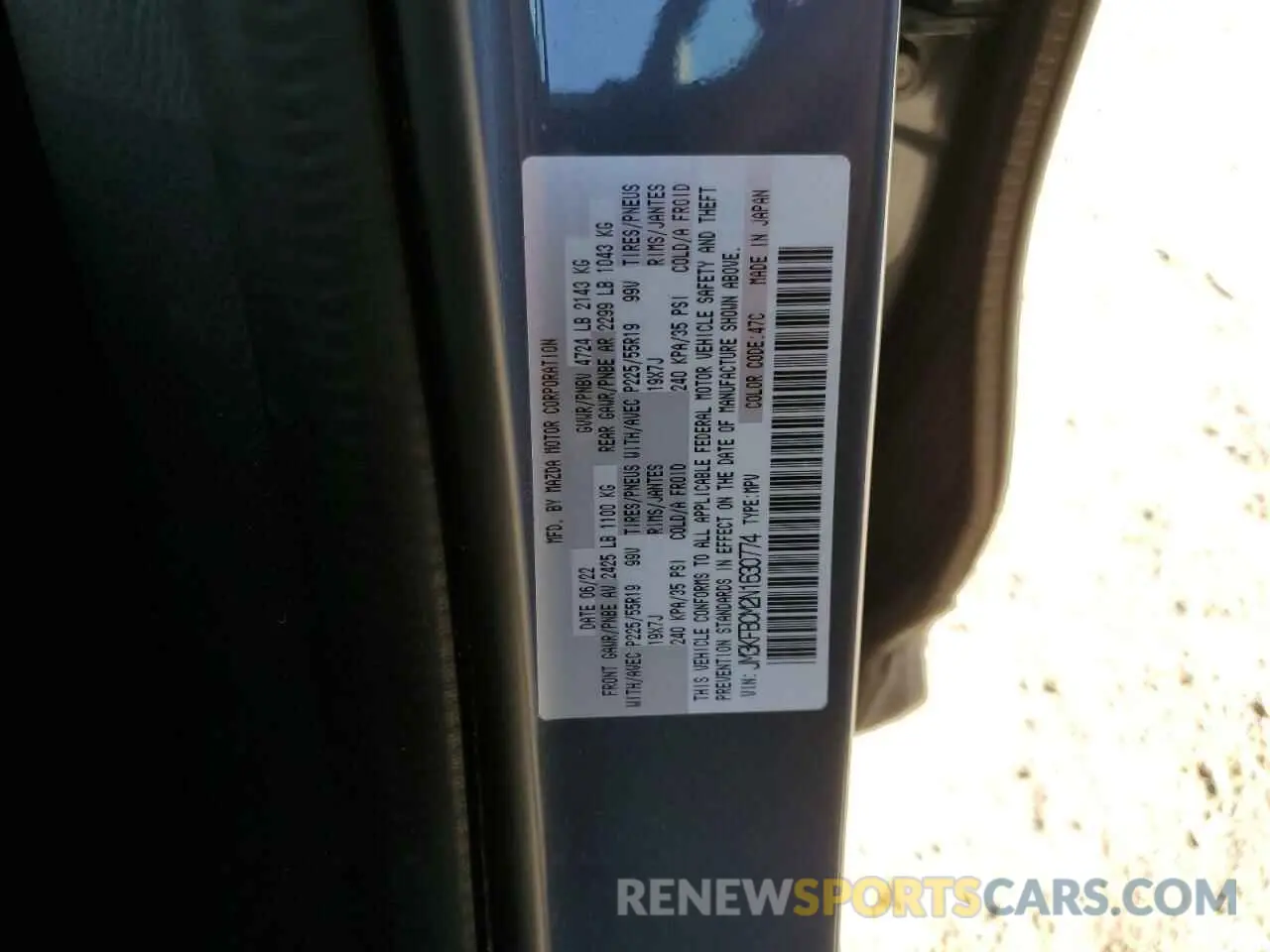 13 Фотография поврежденного автомобиля JM3KFBCM2N1630774 MAZDA CX-5 PREFE 2022