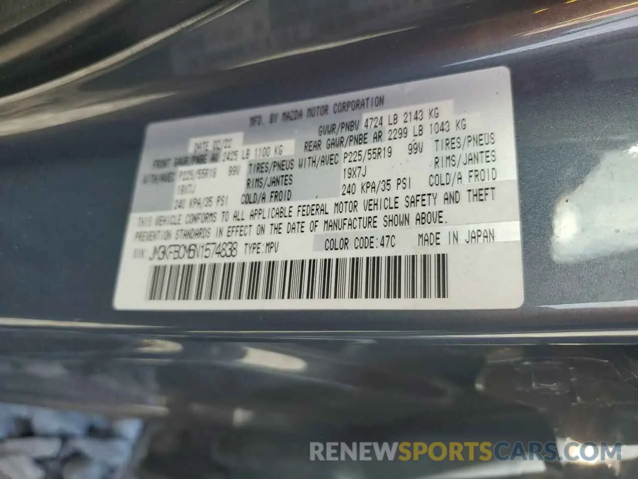 14 Фотография поврежденного автомобиля JM3KFBCM6N1574838 MAZDA CX-5 PREFE 2022