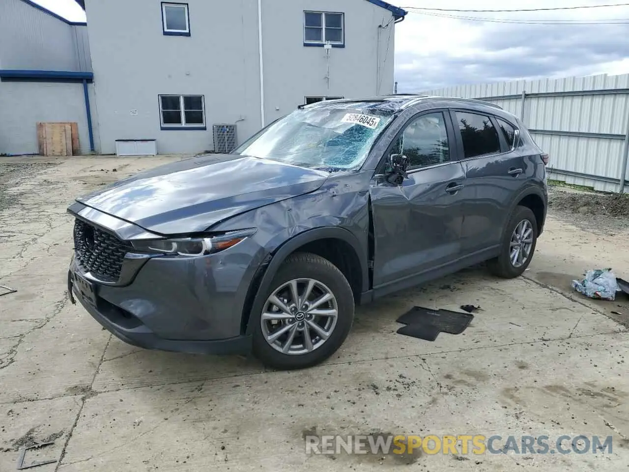 1 Фотография поврежденного автомобиля JM3KFBCM7N0567032 MAZDA CX-5 PREFE 2022