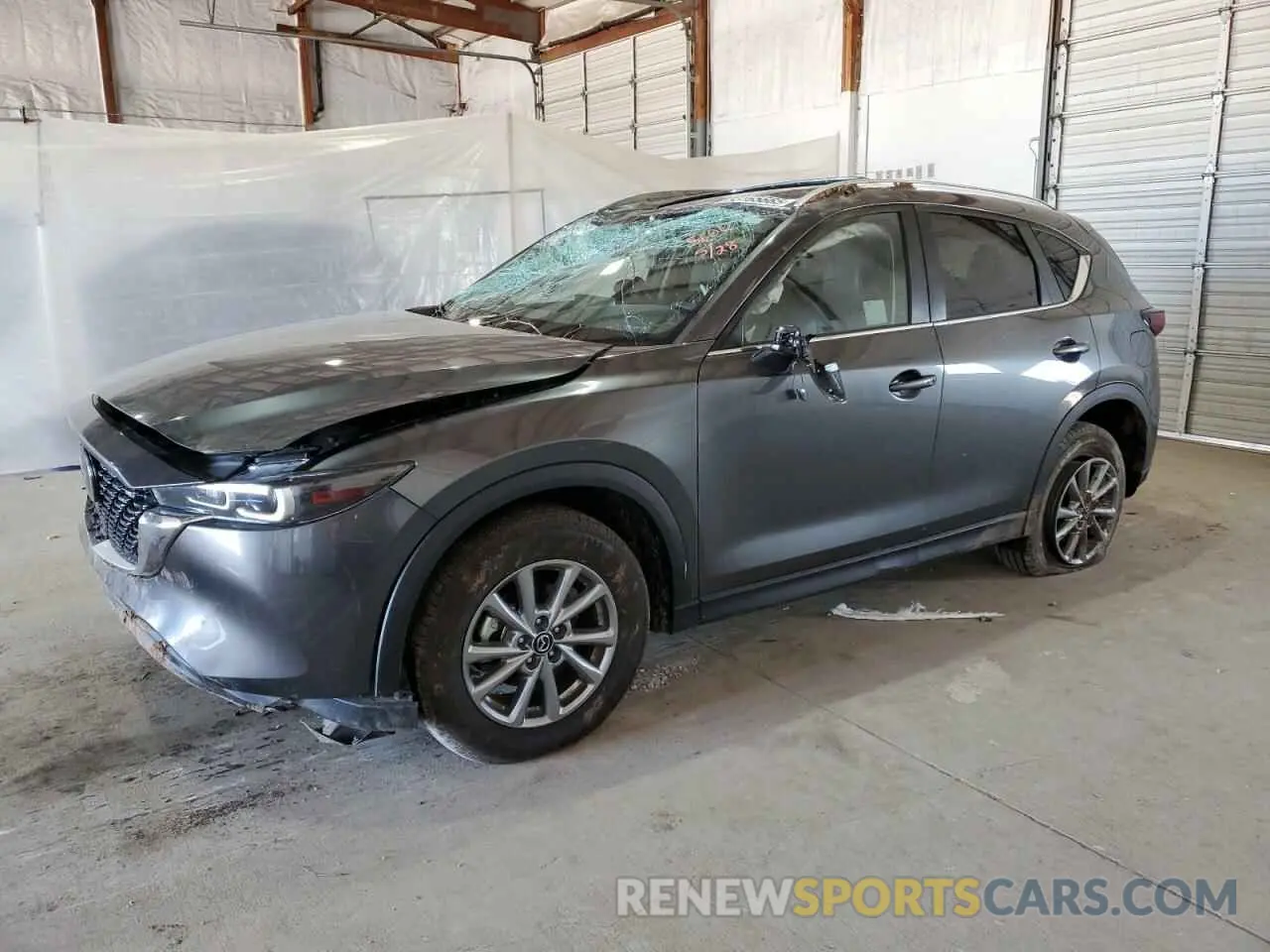 1 Фотография поврежденного автомобиля JM3KFBCM8N0635600 MAZDA CX-5 PREFE 2022