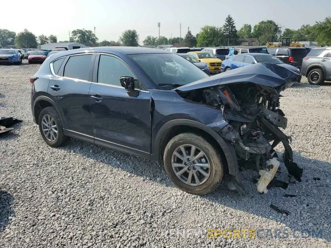 4 Фотография поврежденного автомобиля JM3KFBCMXN0569647 MAZDA CX-5 PREFE 2022
