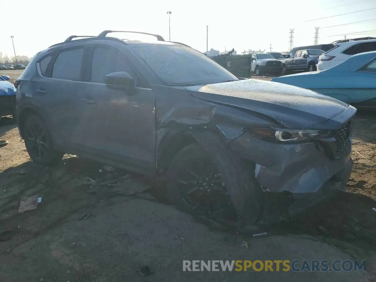4 Фотография поврежденного автомобиля JM3KFBCM0P0129164 MAZDA CX-5 PREFE 2023