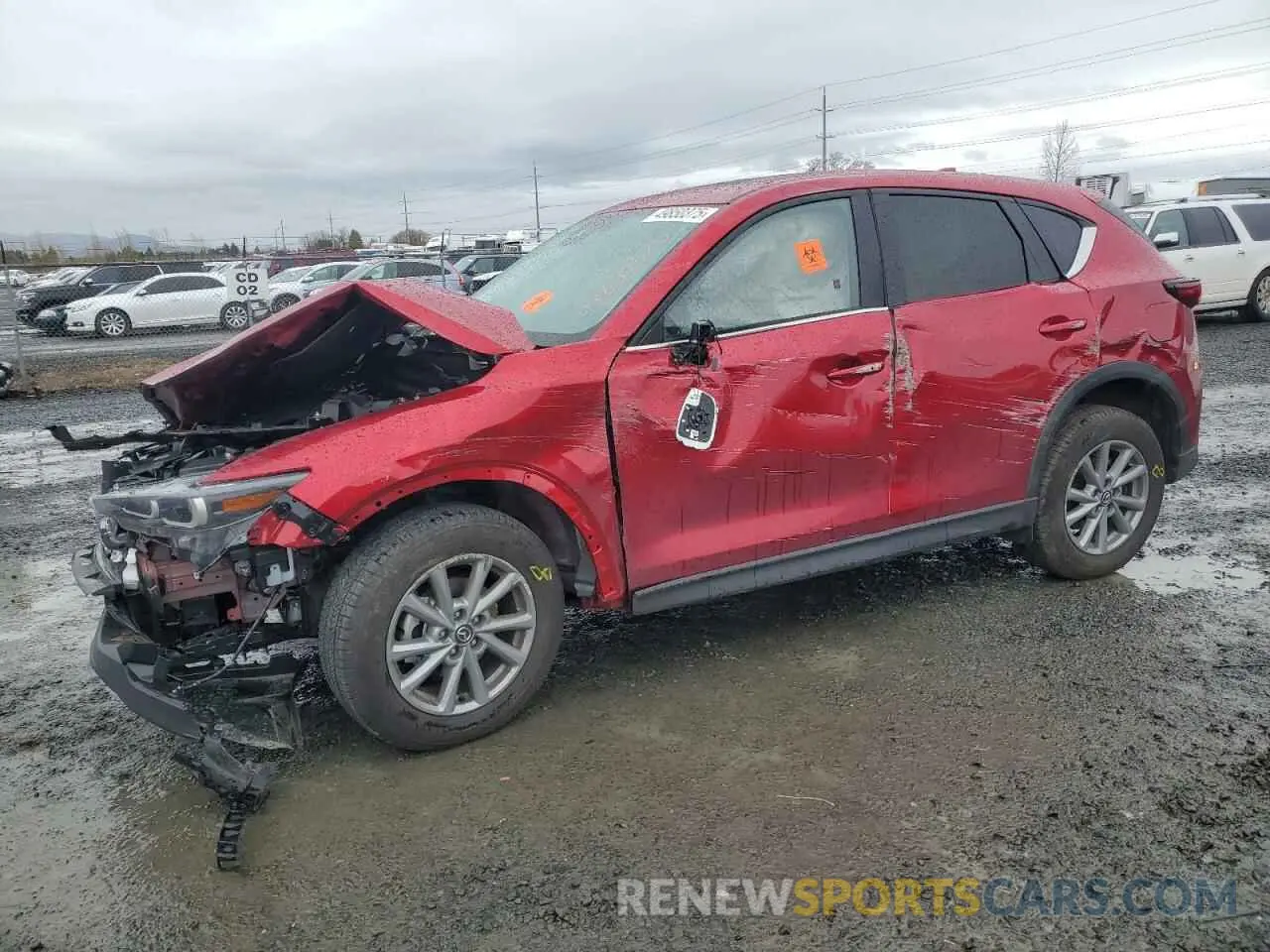 1 Фотография поврежденного автомобиля JM3KFBCM0P0243181 MAZDA CX-5 PREFE 2023