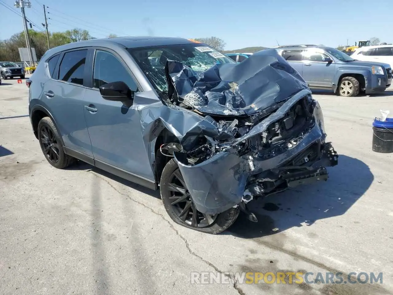 4 Фотография поврежденного автомобиля JM3KFBCM1P0193813 MAZDA CX-5 PREFE 2023