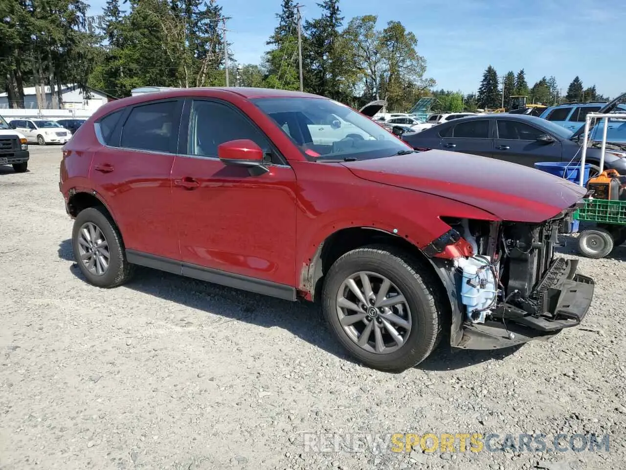 4 Фотография поврежденного автомобиля JM3KFBCM4P0270884 MAZDA CX-5 PREFE 2023
