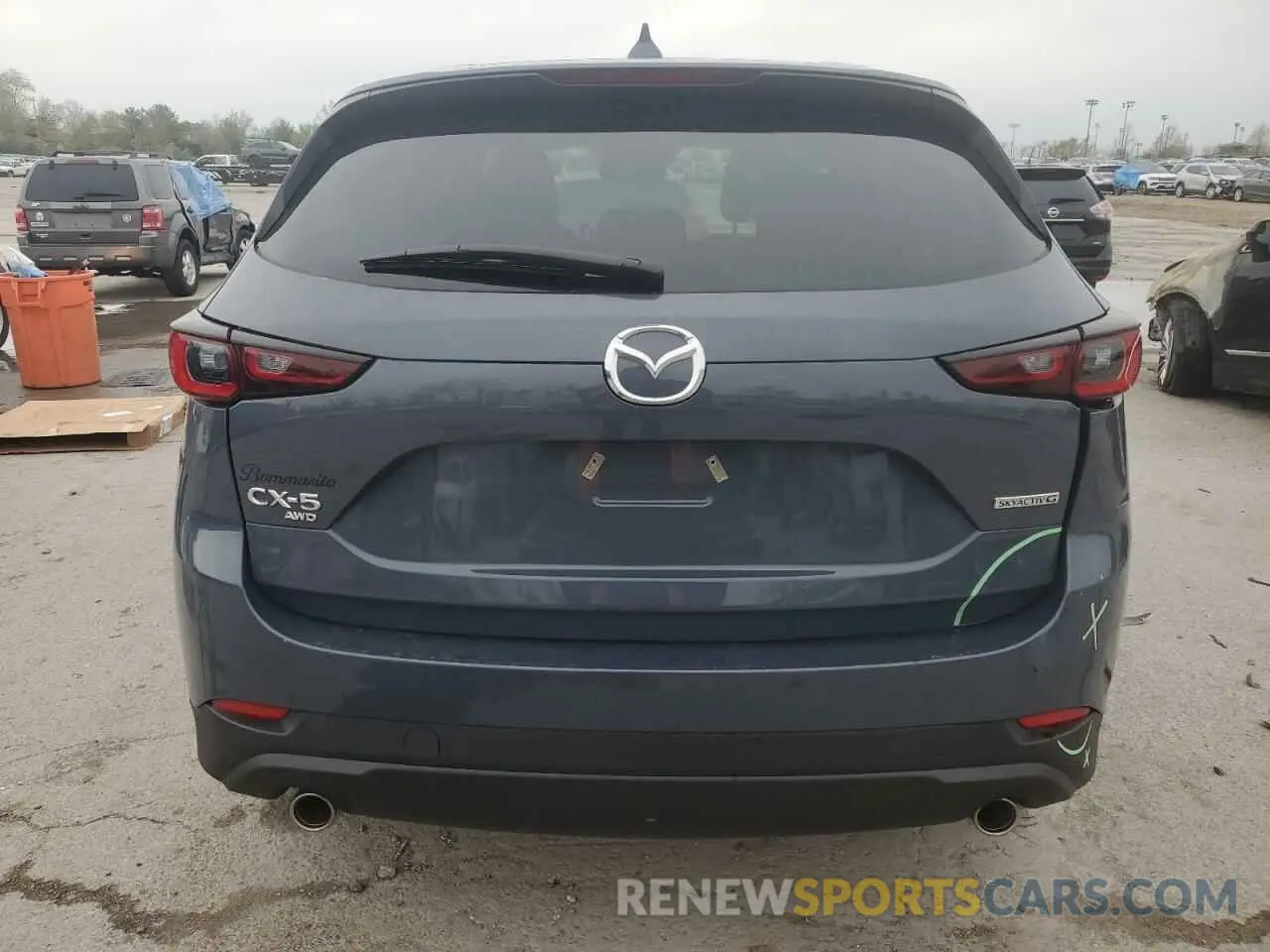 6 Photograph of a damaged car JM3KFBCL2R0509147 MAZDA CX-5 PREFE 2024