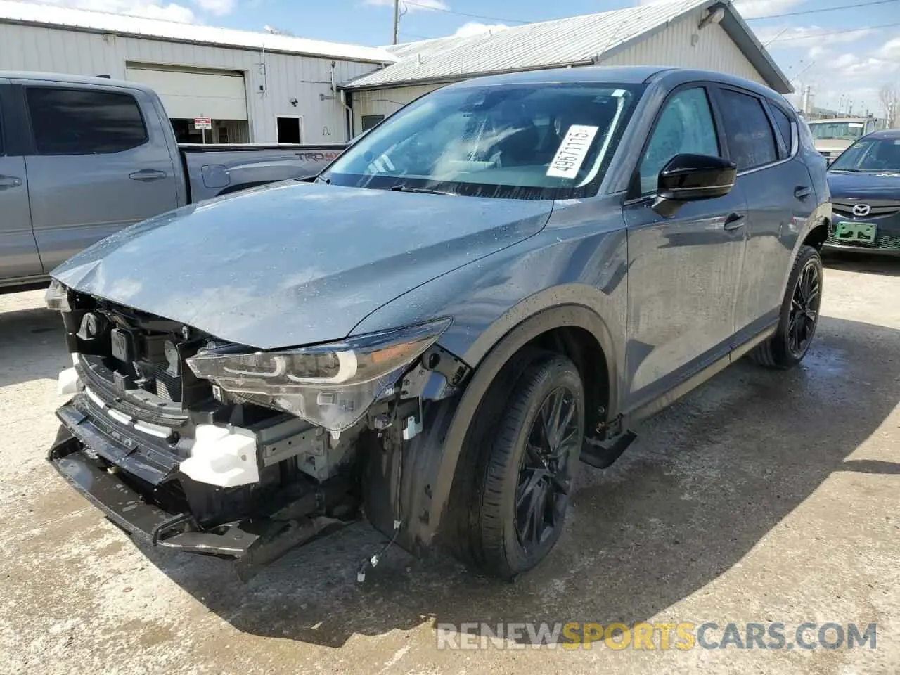 1 Фотография поврежденного автомобиля JM3KFBCL4R0460307 MAZDA CX-5 PREFE 2024