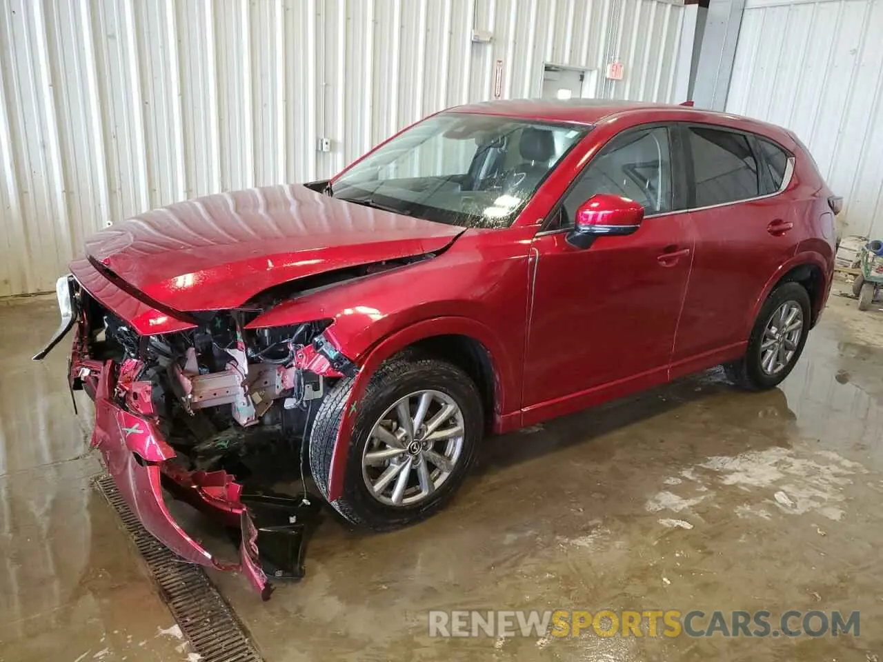 1 Фотография поврежденного автомобиля JM3KFBCL5R0418602 MAZDA CX-5 PREFE 2024