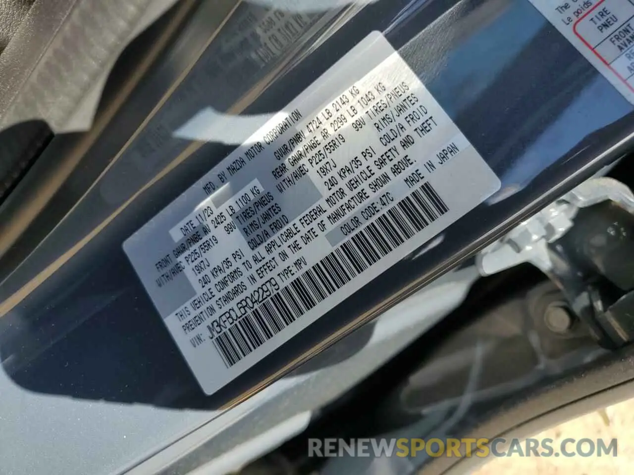 13 Фотография поврежденного автомобиля JM3KFBCL6R0422979 MAZDA CX-5 PREFE 2024