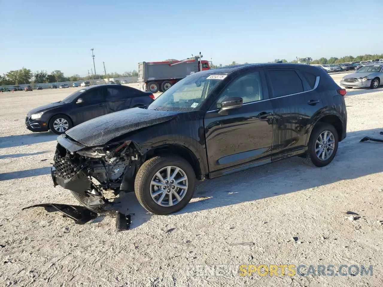 1 Фотография поврежденного автомобиля JM3KFBCL7R0489591 MAZDA CX-5 PREFE 2024