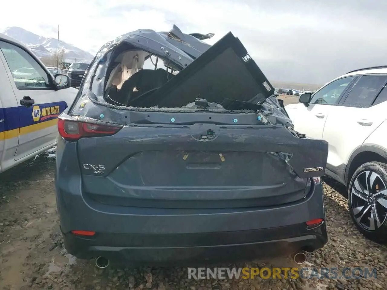 6 Photograph of a damaged car JM3KFBCLXR0465981 MAZDA CX-5 PREFE 2024