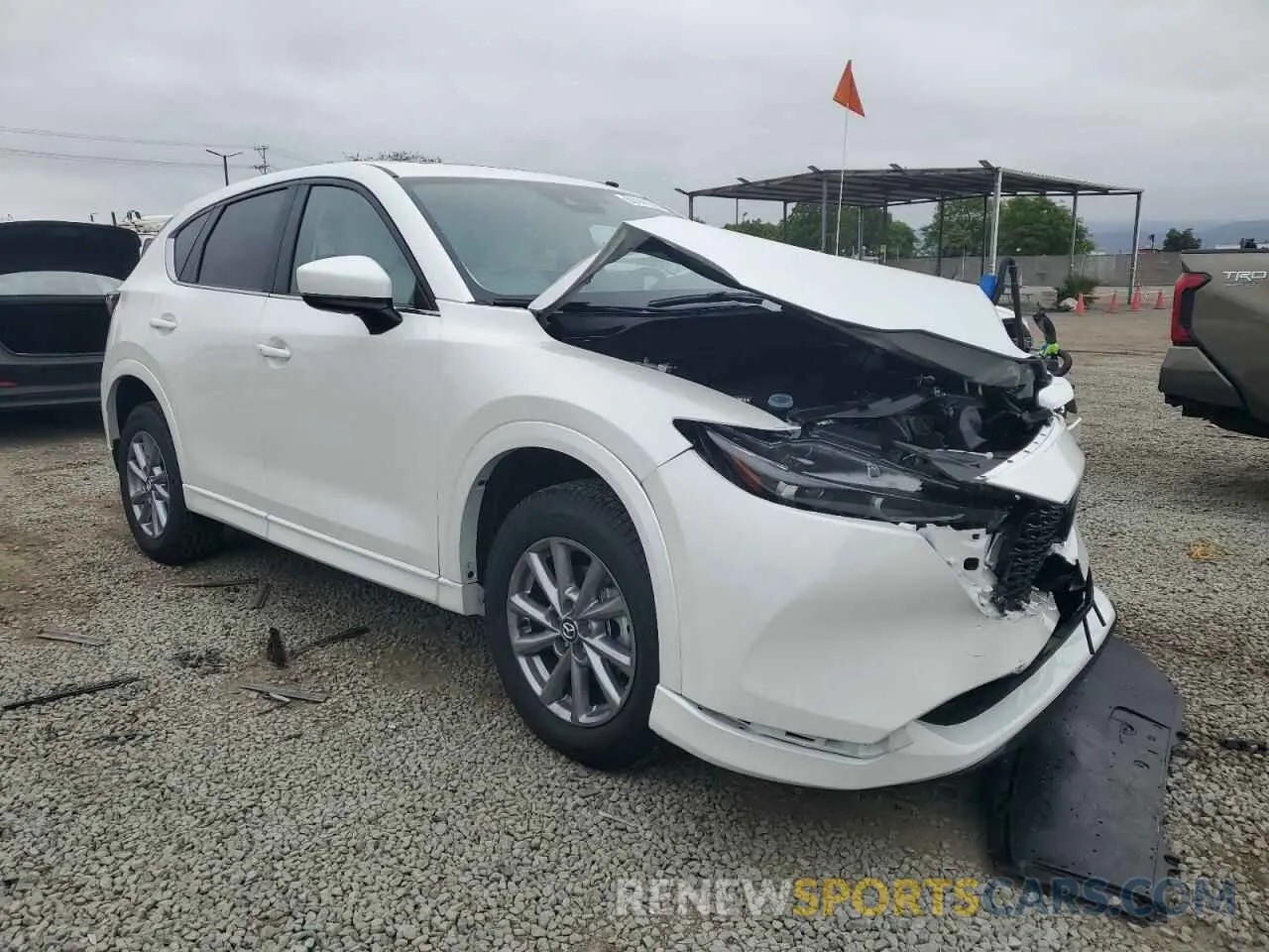4 Фотография поврежденного автомобиля JM3KFBCL1S0652015 MAZDA CX-5 PREFE 2025
