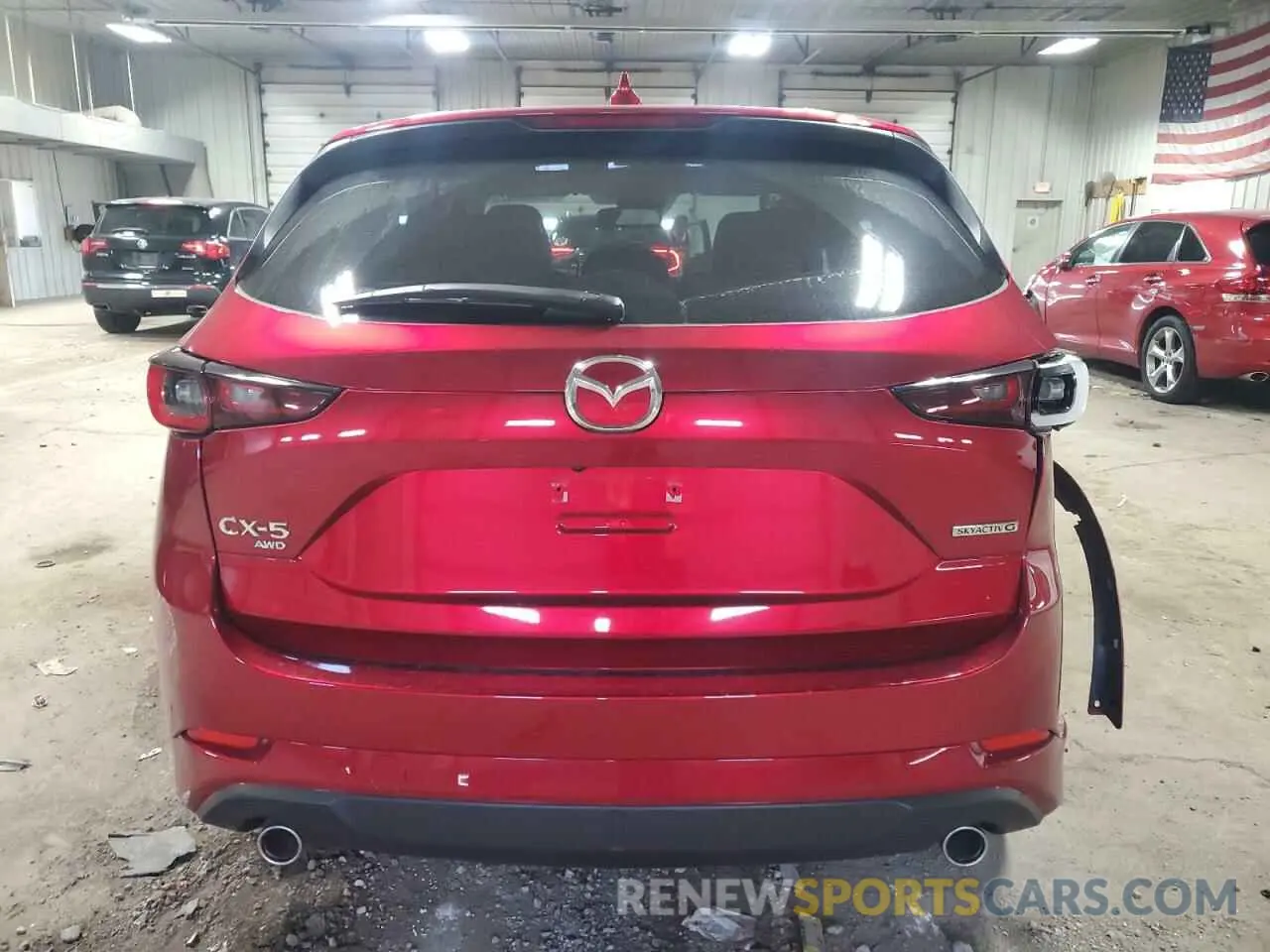 6 Фотография поврежденного автомобиля JM3KFBCLXS0636489 MAZDA CX-5 PREFE 2025