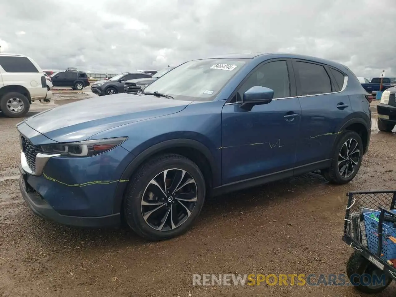 1 Photograph of a damaged car JM3KFBDM2N0634635 MAZDA CX-5 PREMI 2022