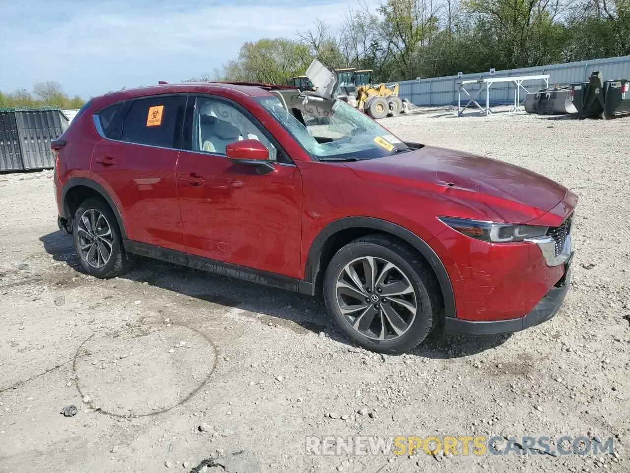 4 Photograph of a damaged car JM3KFBDM4N0550977 MAZDA CX-5 PREMI 2022