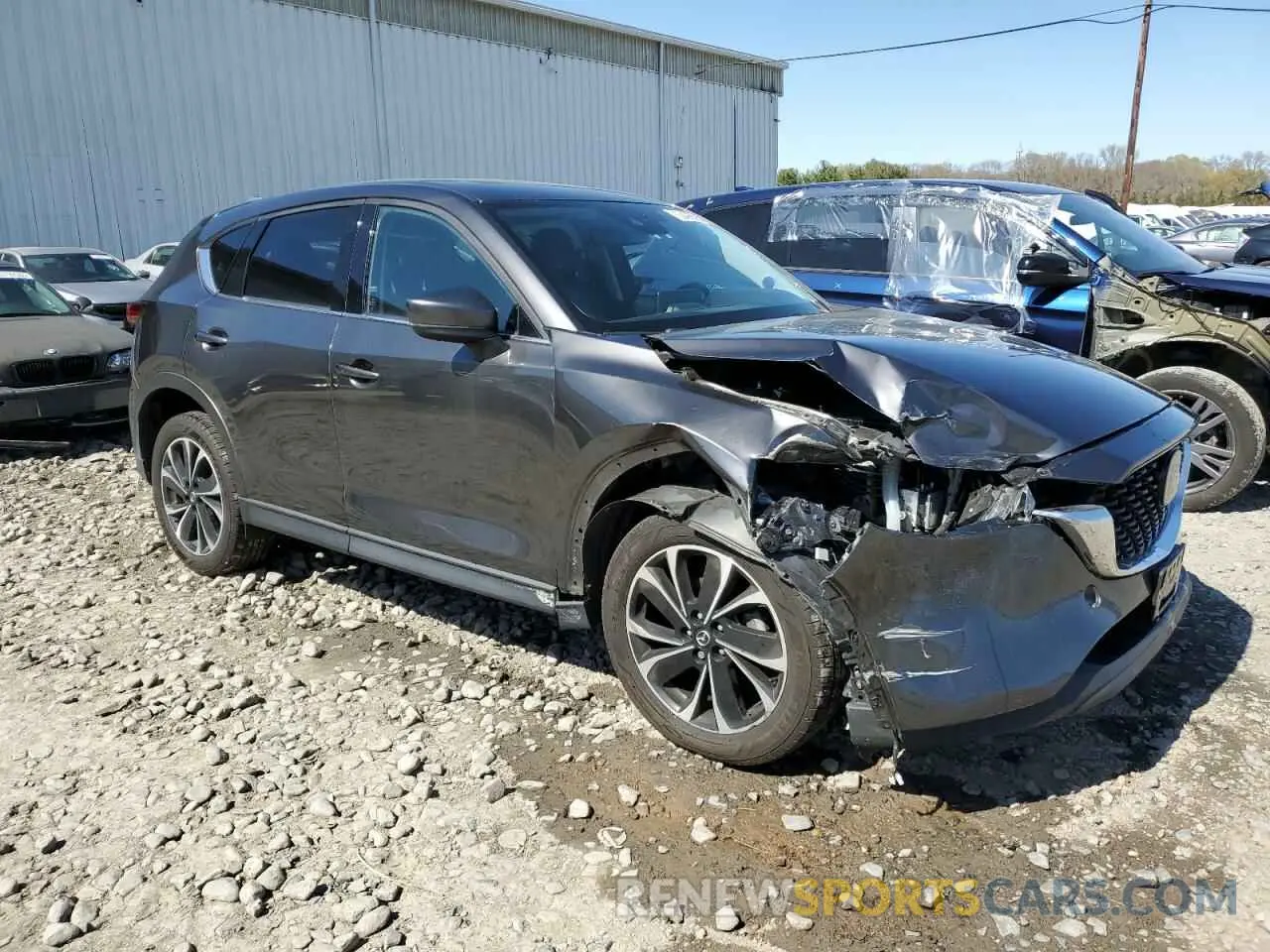 4 Photograph of a damaged car JM3KFBDM5N1525080 MAZDA CX-5 PREMI 2022