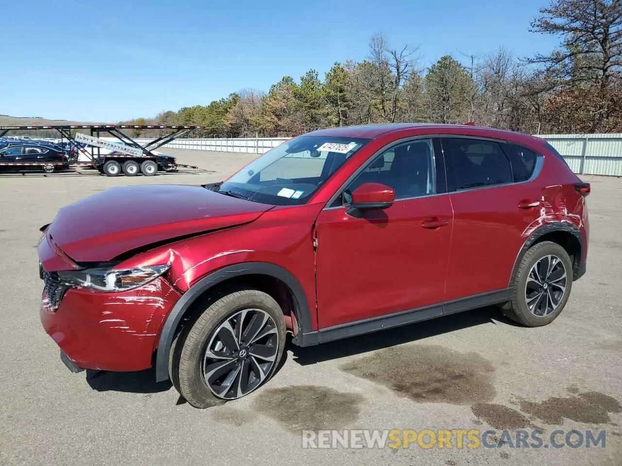 1 Фотография поврежденного автомобиля JM3KFBDM5N1569337 MAZDA CX-5 PREMI 2022