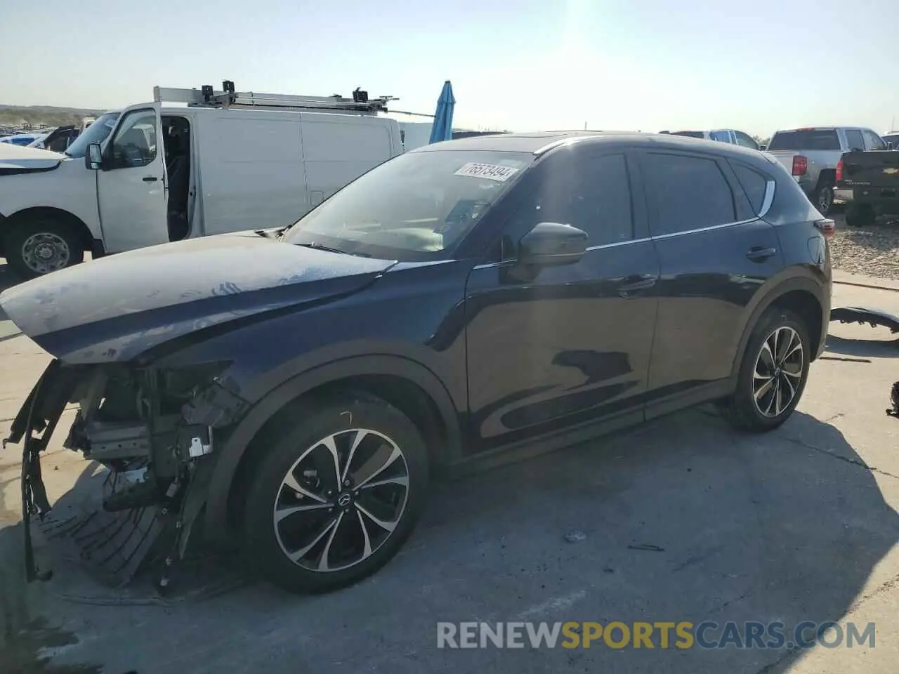 1 Photograph of a damaged car JM3KFBDM5N1617130 MAZDA CX-5 PREMI 2022