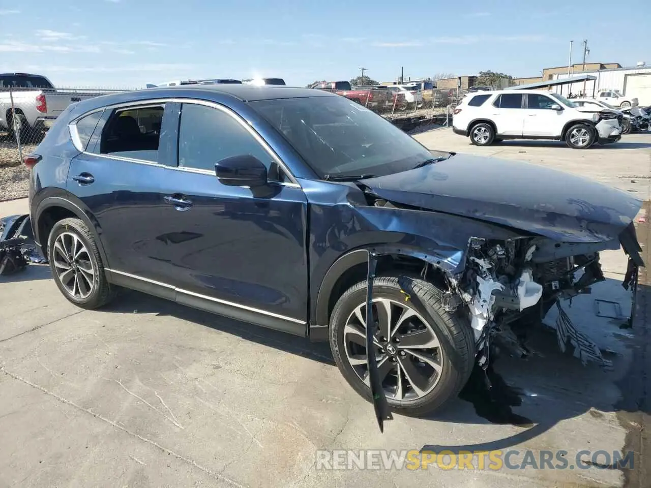 4 Photograph of a damaged car JM3KFBDM5N1617130 MAZDA CX-5 PREMI 2022
