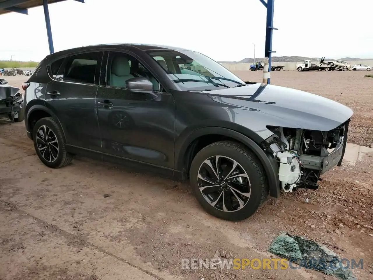 4 Photograph of a damaged car JM3KFBDM8N0590642 MAZDA CX-5 PREMI 2022