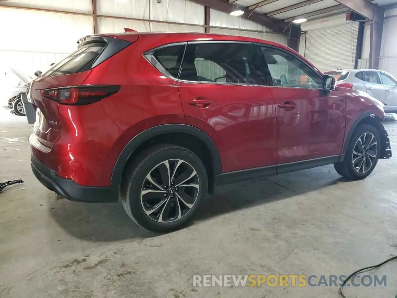 3 Фотография поврежденного автомобиля JM3KFBEM1N1606673 MAZDA CX-5 PREMI 2022