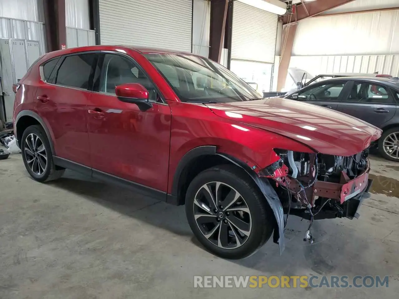 4 Фотография поврежденного автомобиля JM3KFBEM1N1606673 MAZDA CX-5 PREMI 2022