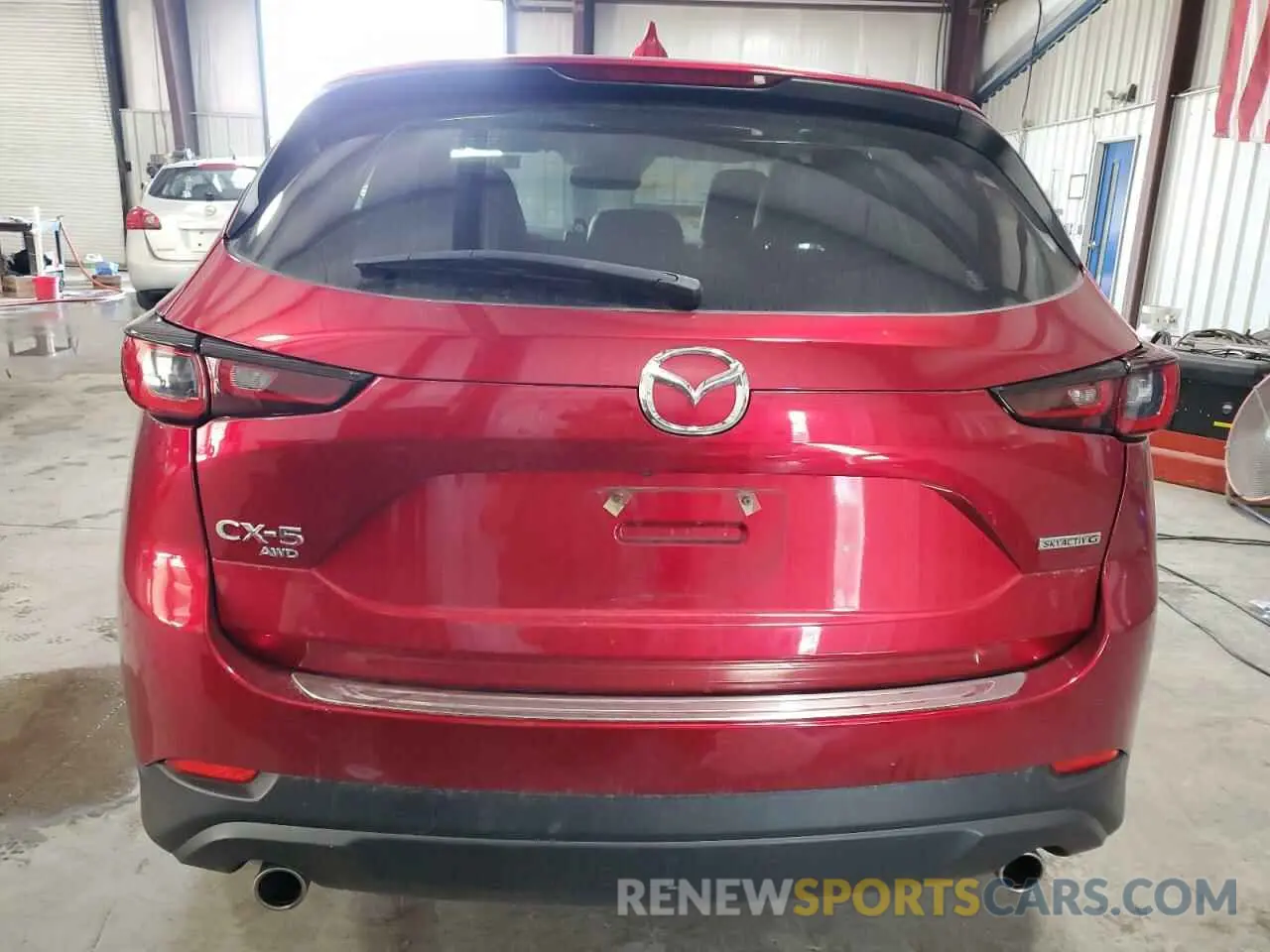 6 Фотография поврежденного автомобиля JM3KFBEM1N1606673 MAZDA CX-5 PREMI 2022