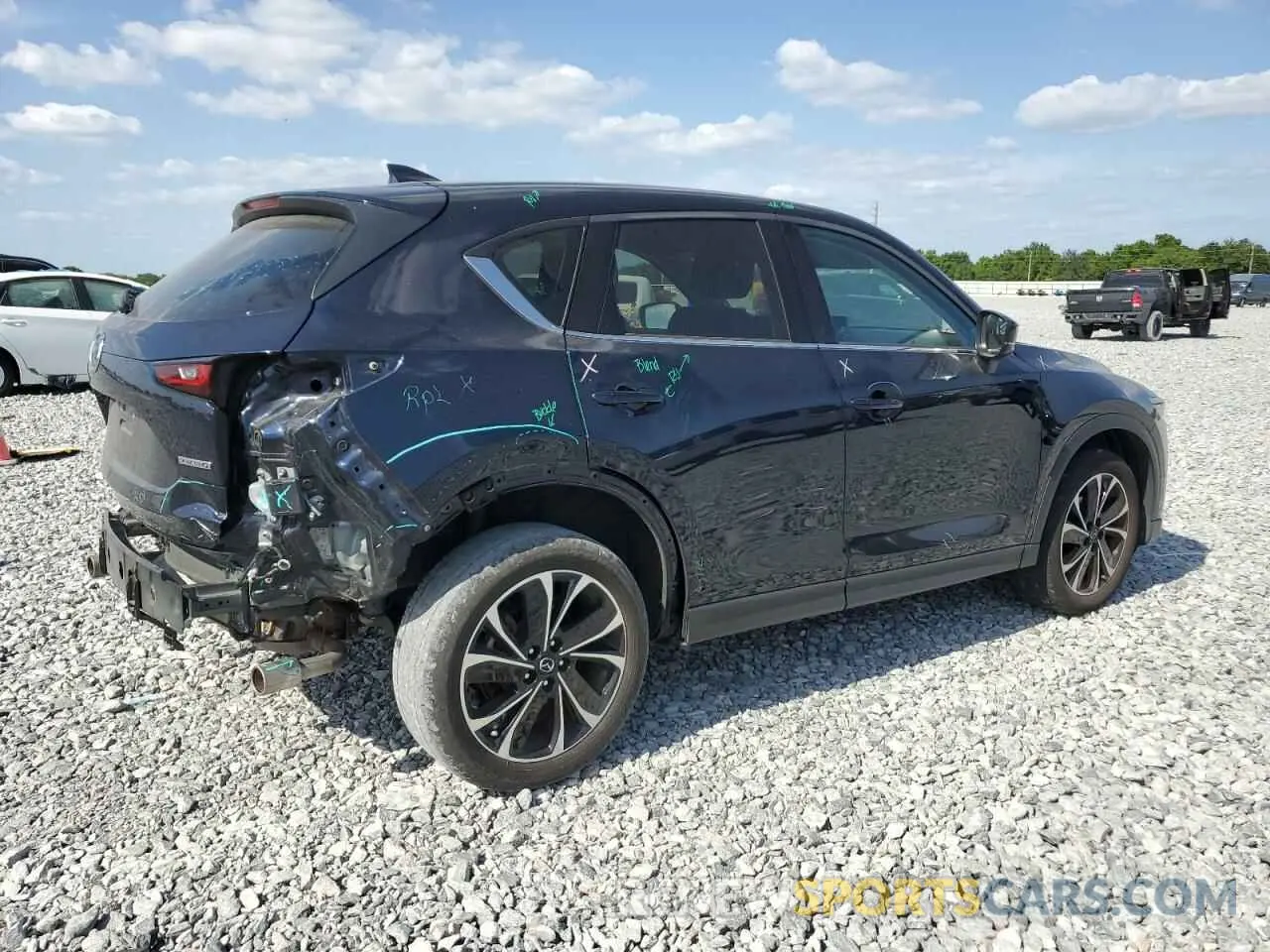 3 Фотография поврежденного автомобиля JM3KFBEM3N0540097 MAZDA CX-5 PREMI 2022