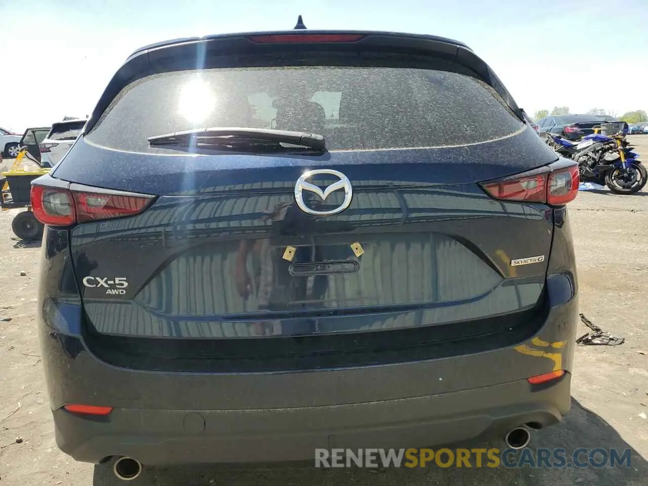 6 Фотография поврежденного автомобиля JM3KFBEM3N1619716 MAZDA CX-5 PREMI 2022