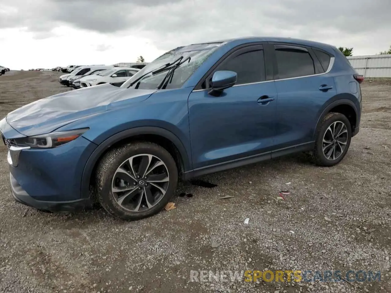 1 Photograph of a damaged car JM3KFBEM5N1575637 MAZDA CX-5 PREMI 2022