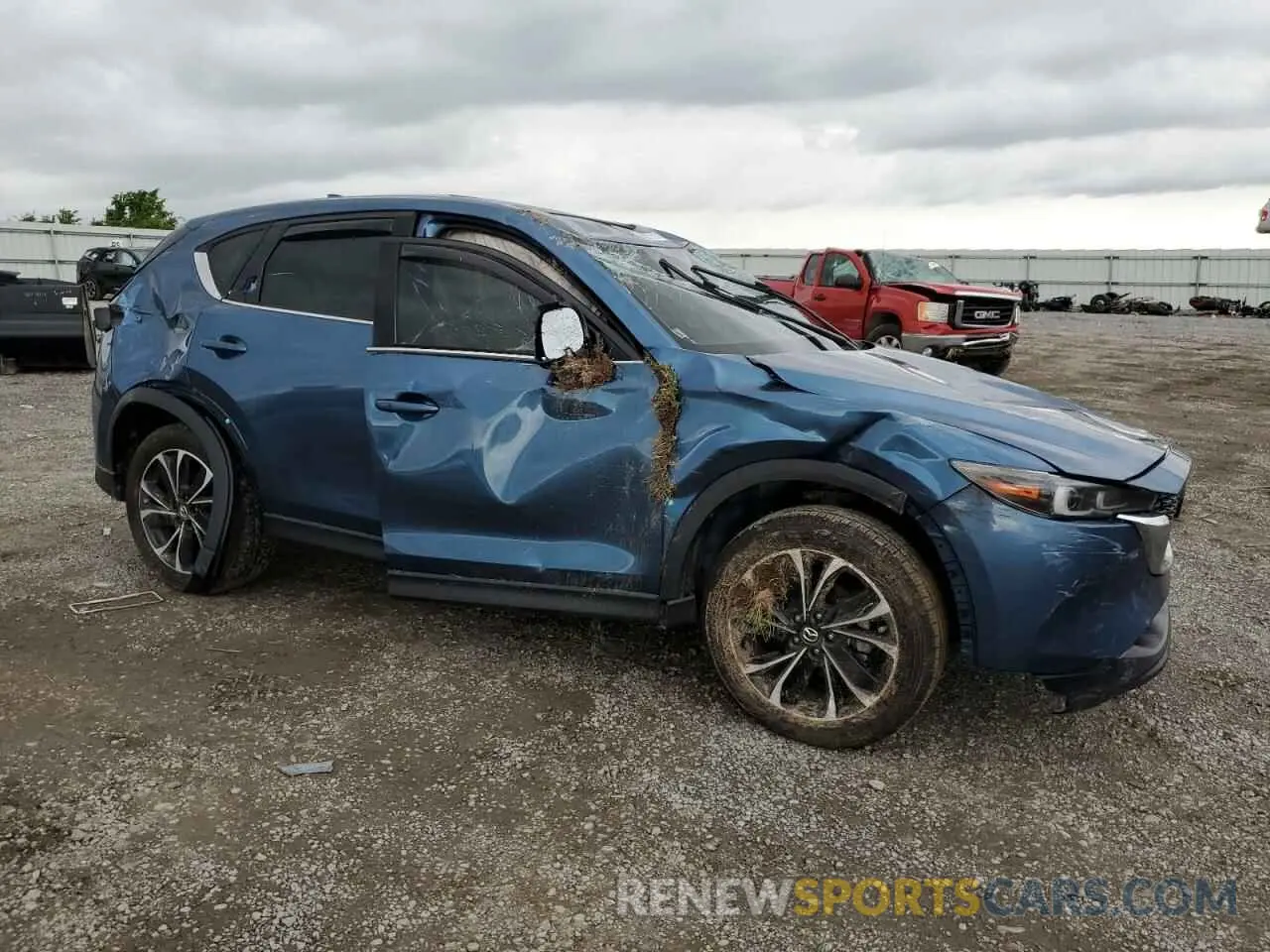 4 Photograph of a damaged car JM3KFBEM5N1575637 MAZDA CX-5 PREMI 2022