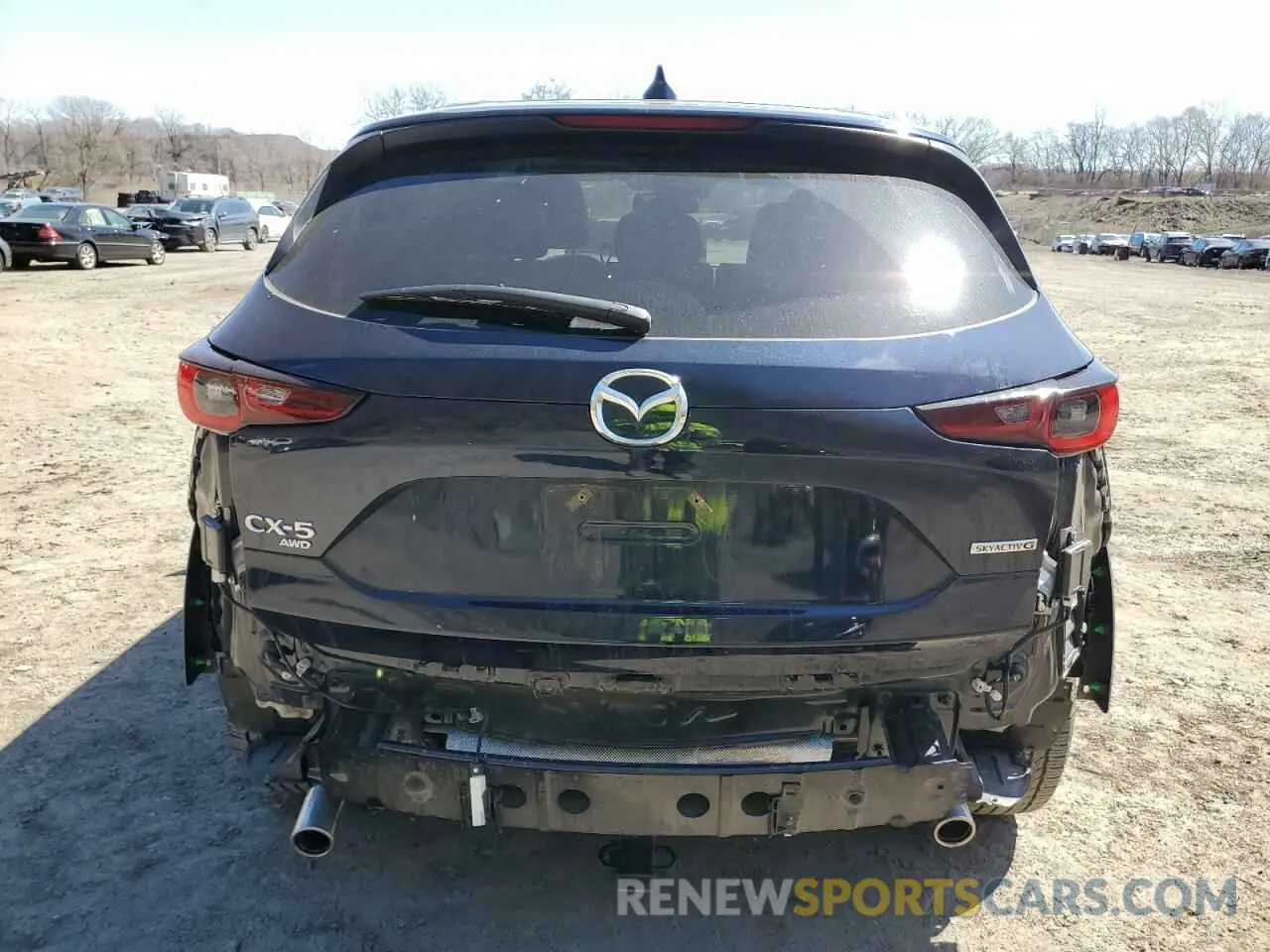 6 Фотография поврежденного автомобиля JM3KFBEM6N0574048 MAZDA CX-5 PREMI 2022