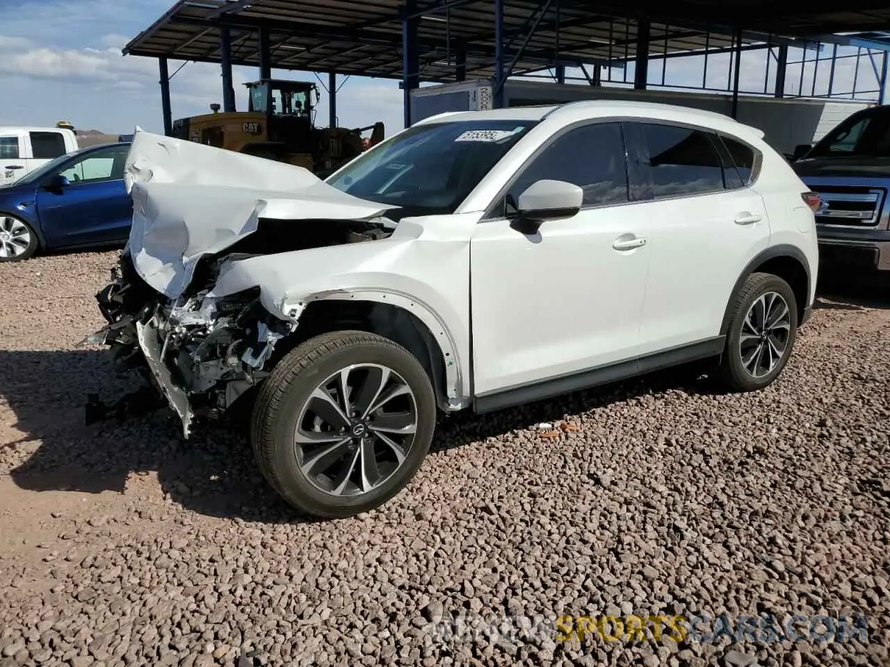 1 Фотография поврежденного автомобиля JM3KFBEM6N0630134 MAZDA CX-5 PREMI 2022