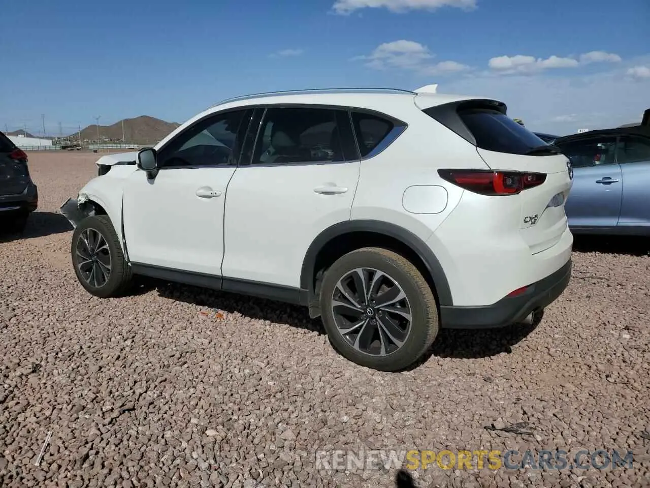 2 Фотография поврежденного автомобиля JM3KFBEM6N0630134 MAZDA CX-5 PREMI 2022