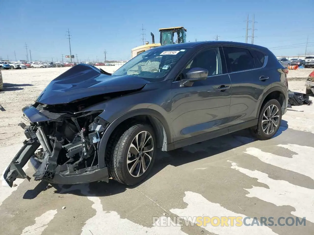 1 Фотография поврежденного автомобиля JM3KFBEM9N0526771 MAZDA CX-5 PREMI 2022