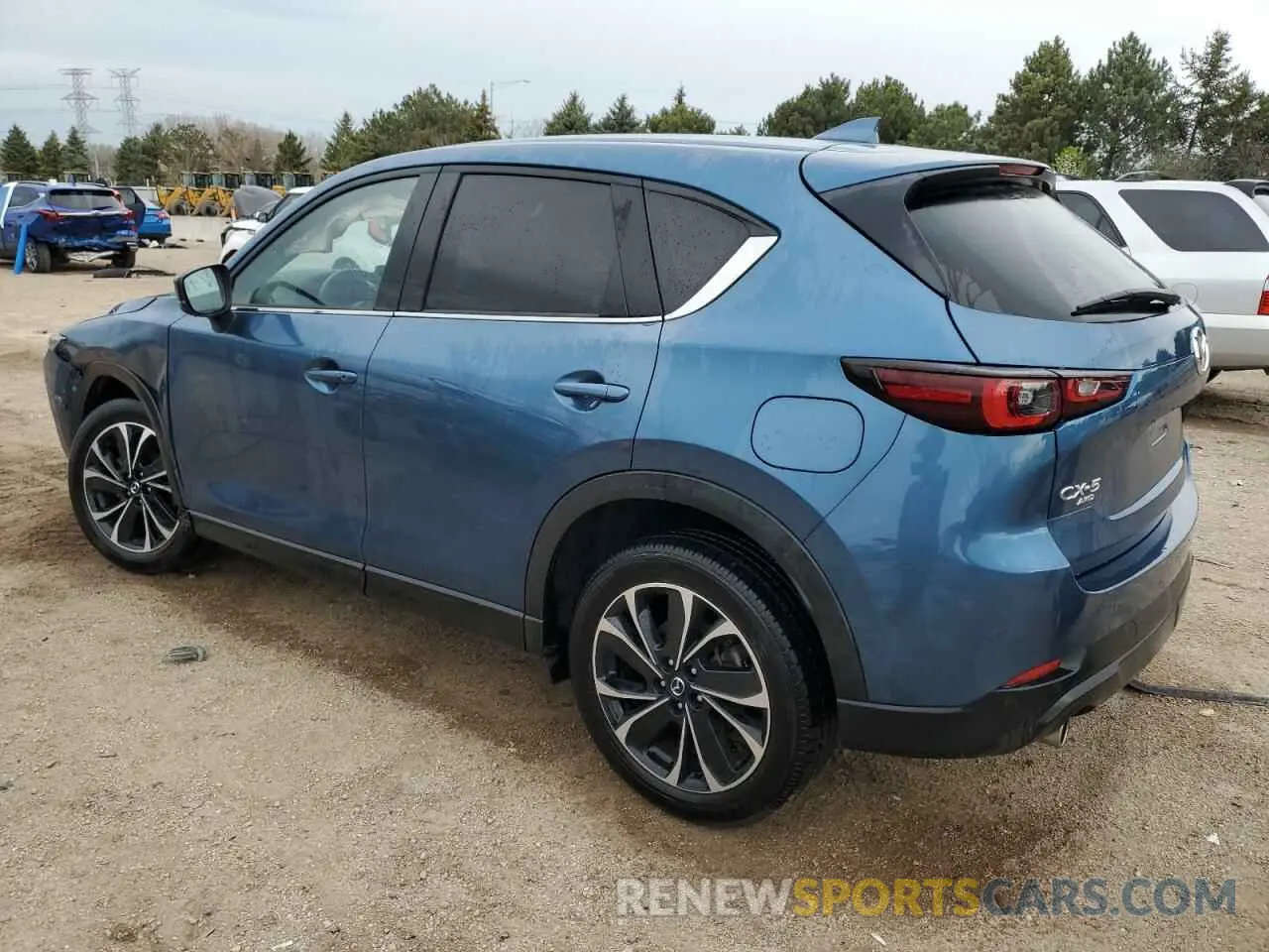 2 Фотография поврежденного автомобиля JM3KFBDM3P0225045 MAZDA CX-5 PREMI 2023