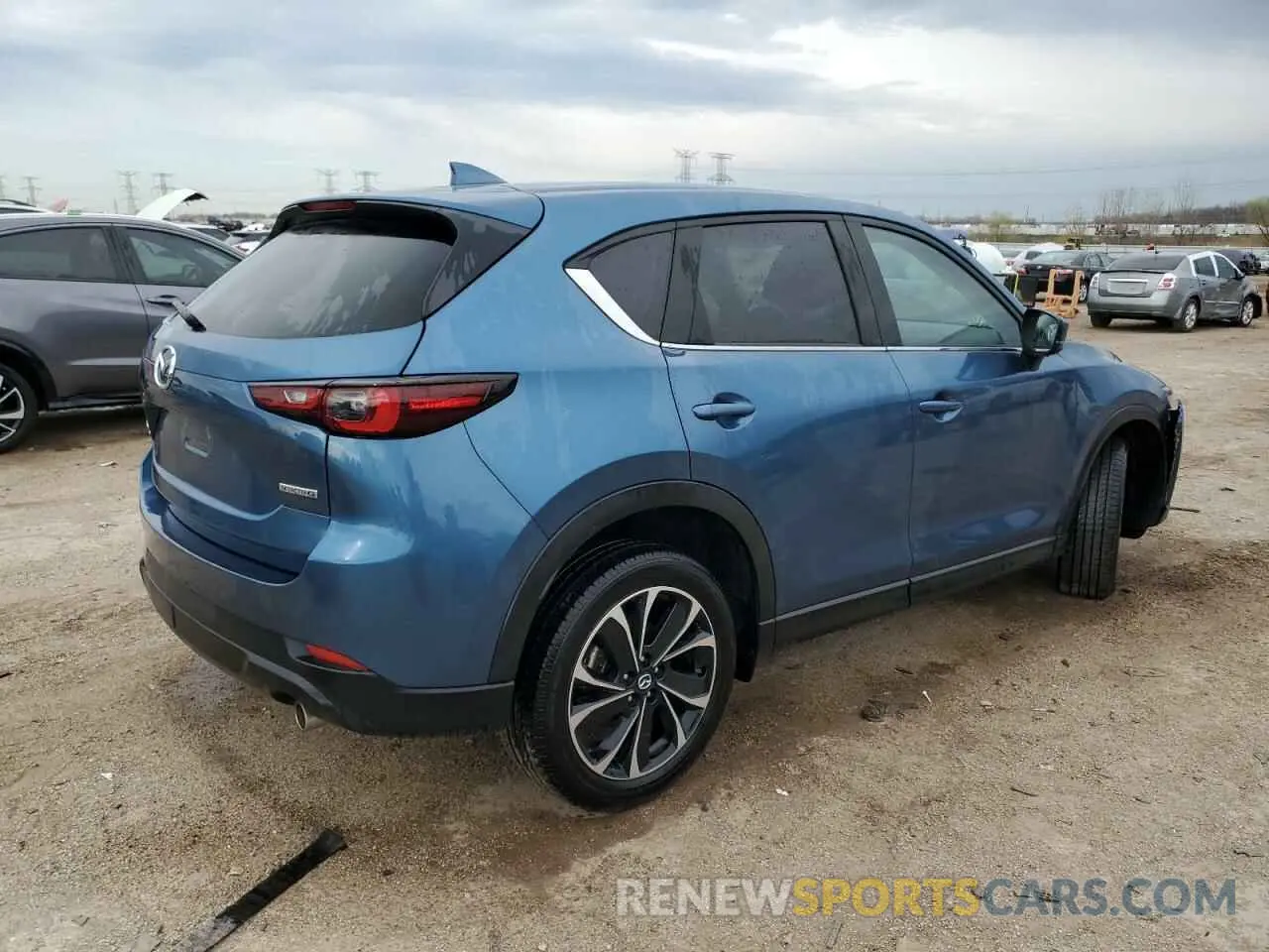 3 Фотография поврежденного автомобиля JM3KFBDM3P0225045 MAZDA CX-5 PREMI 2023
