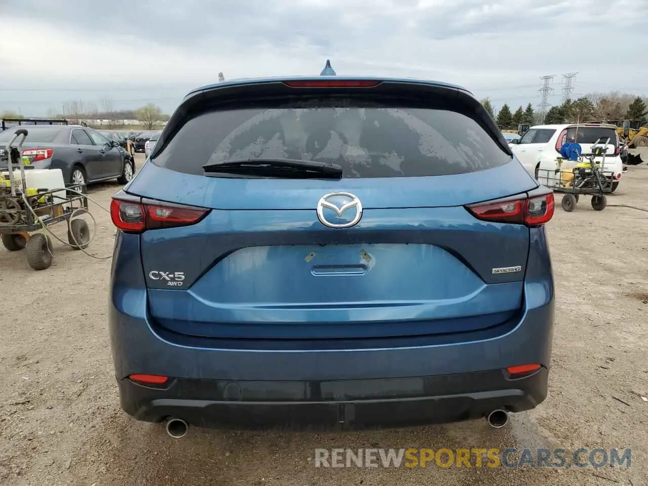 6 Фотография поврежденного автомобиля JM3KFBDM3P0225045 MAZDA CX-5 PREMI 2023