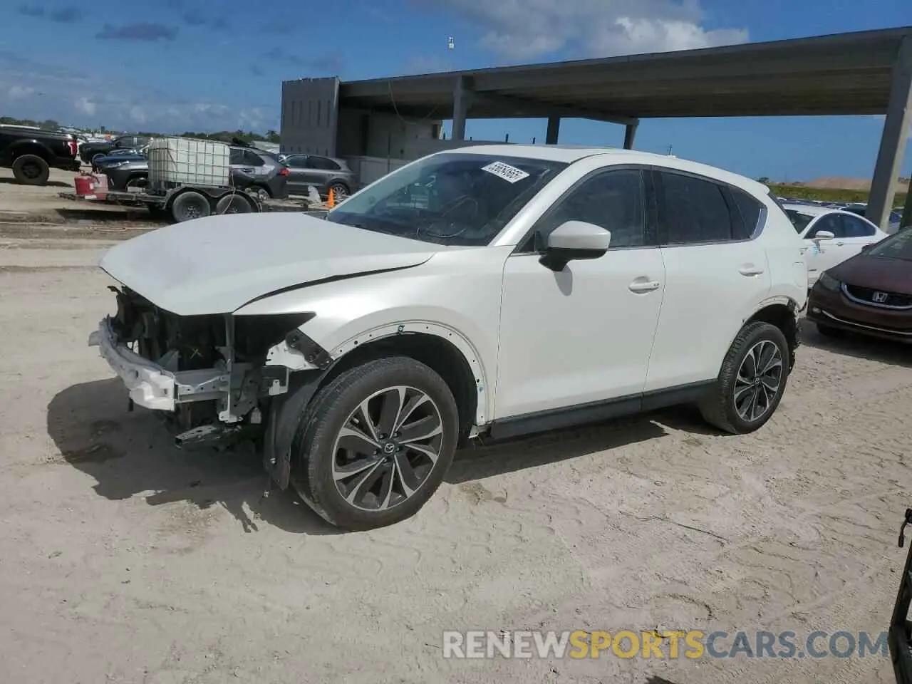 1 Photograph of a damaged car JM3KFBDM6P0146078 MAZDA CX-5 PREMI 2023
