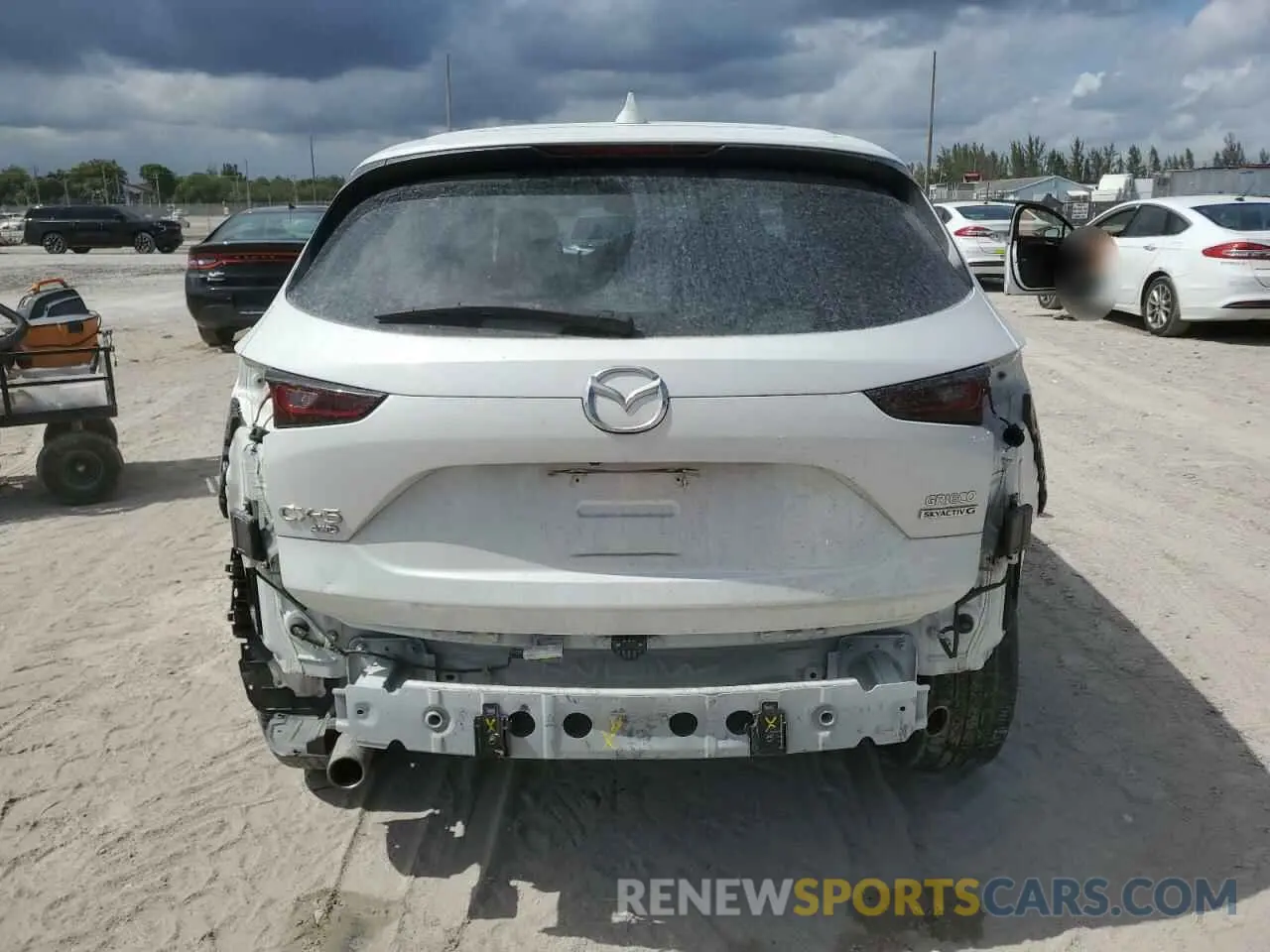 6 Photograph of a damaged car JM3KFBDM6P0146078 MAZDA CX-5 PREMI 2023