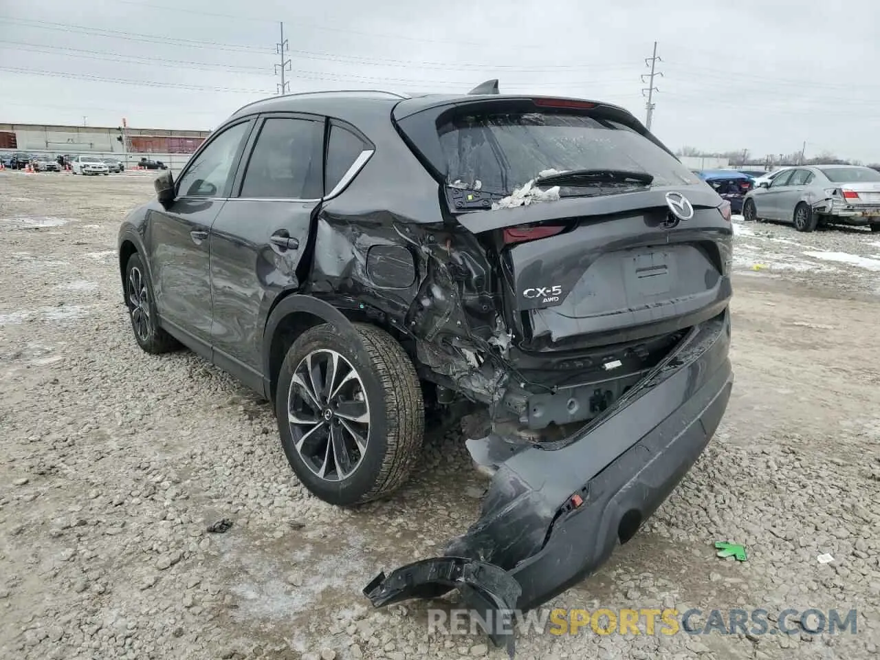 2 Фотография поврежденного автомобиля JM3KFBDM6P0196740 MAZDA CX-5 PREMI 2023