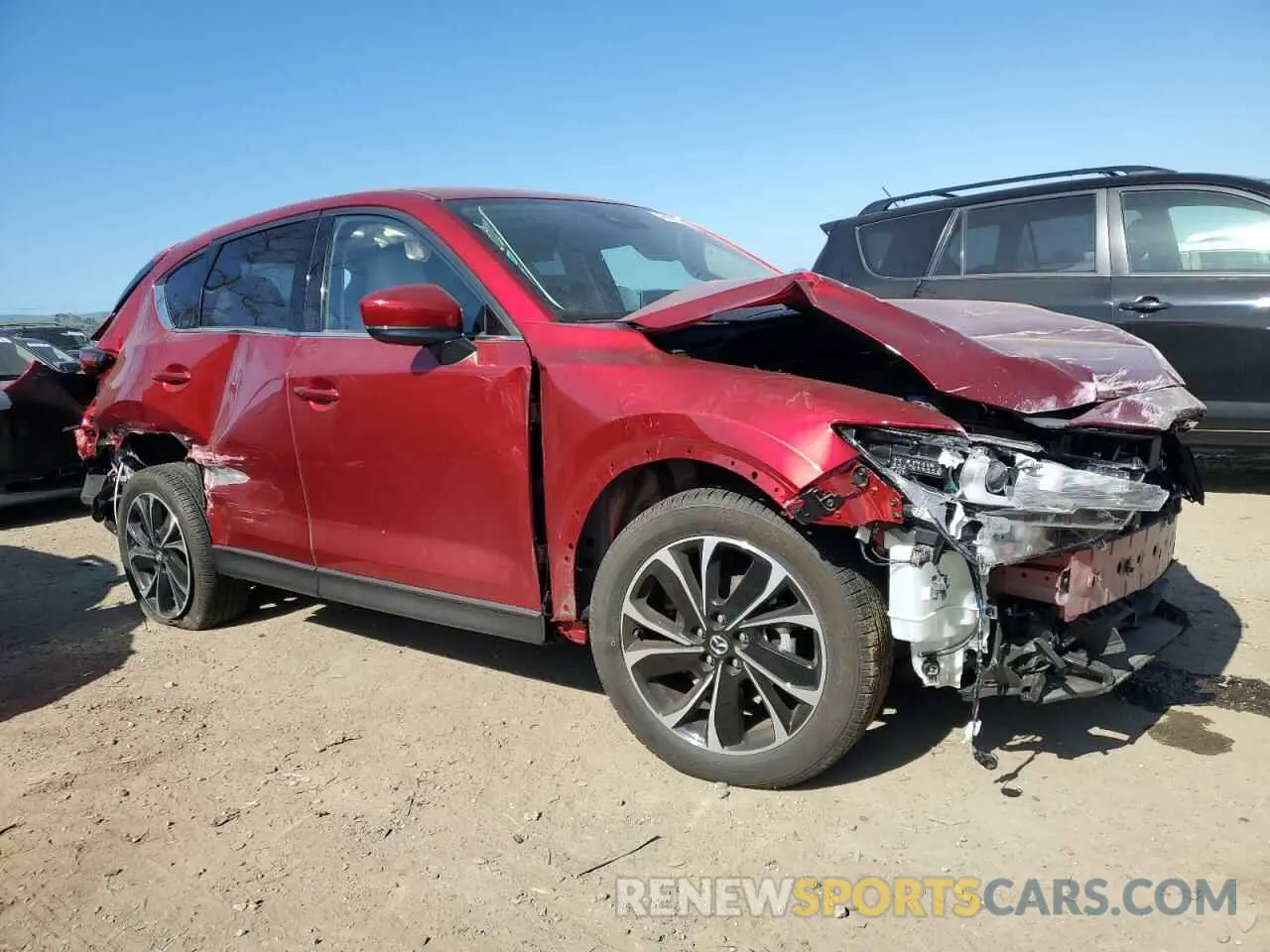 4 Photograph of a damaged car JM3KFBDM7P0192647 MAZDA CX-5 PREMI 2023