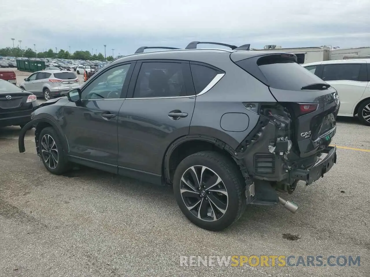 2 Фотография поврежденного автомобиля JM3KFBDM9P0198417 MAZDA CX-5 PREMI 2023
