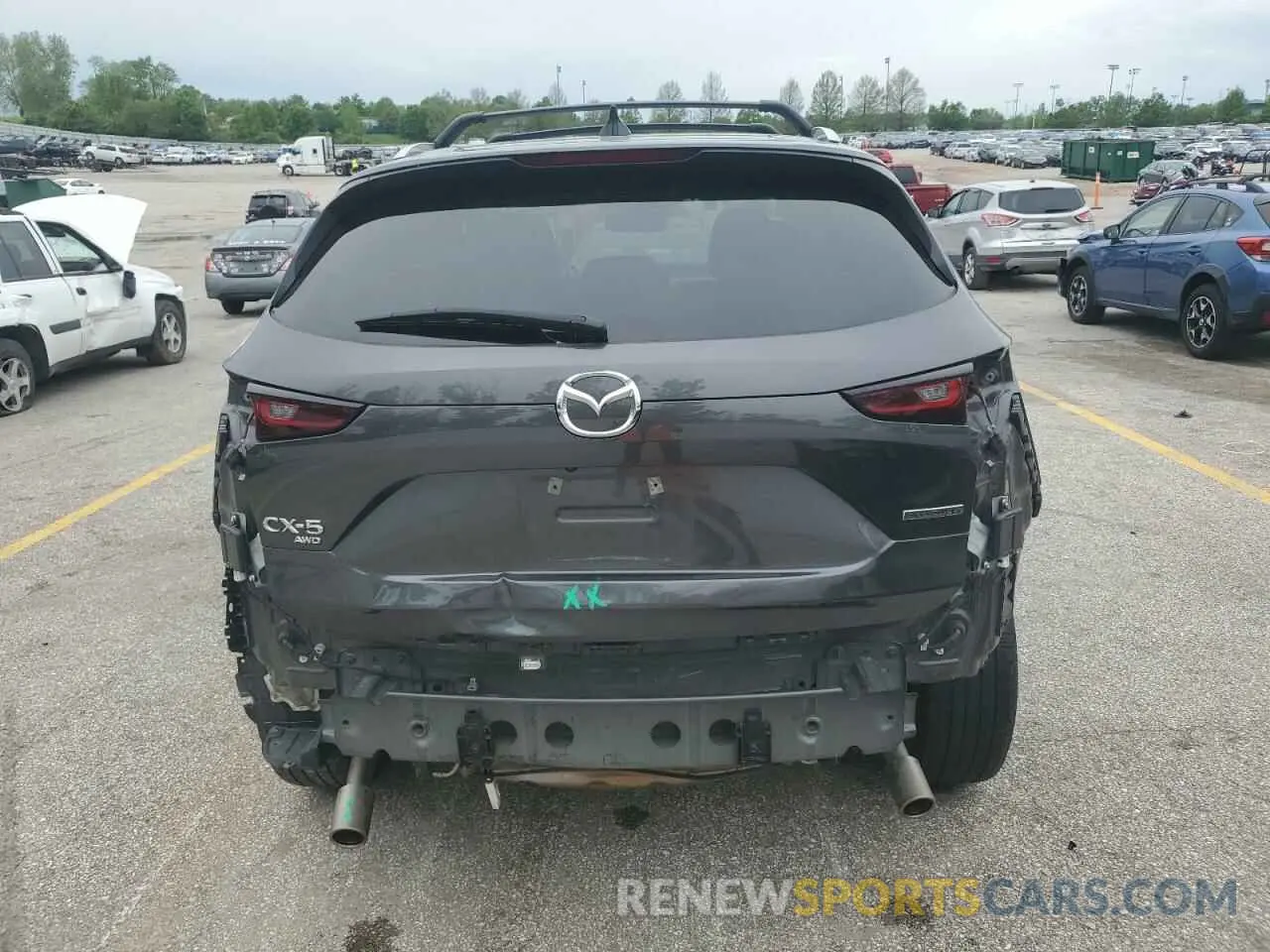 6 Фотография поврежденного автомобиля JM3KFBDM9P0198417 MAZDA CX-5 PREMI 2023