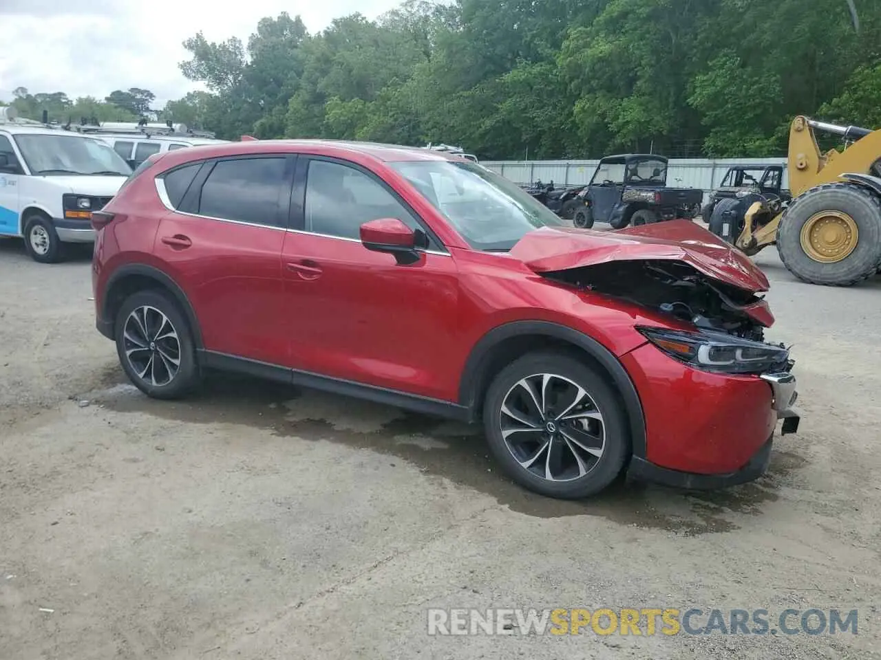 4 Photograph of a damaged car JM3KFBDMXP0230999 MAZDA CX-5 PREMI 2023