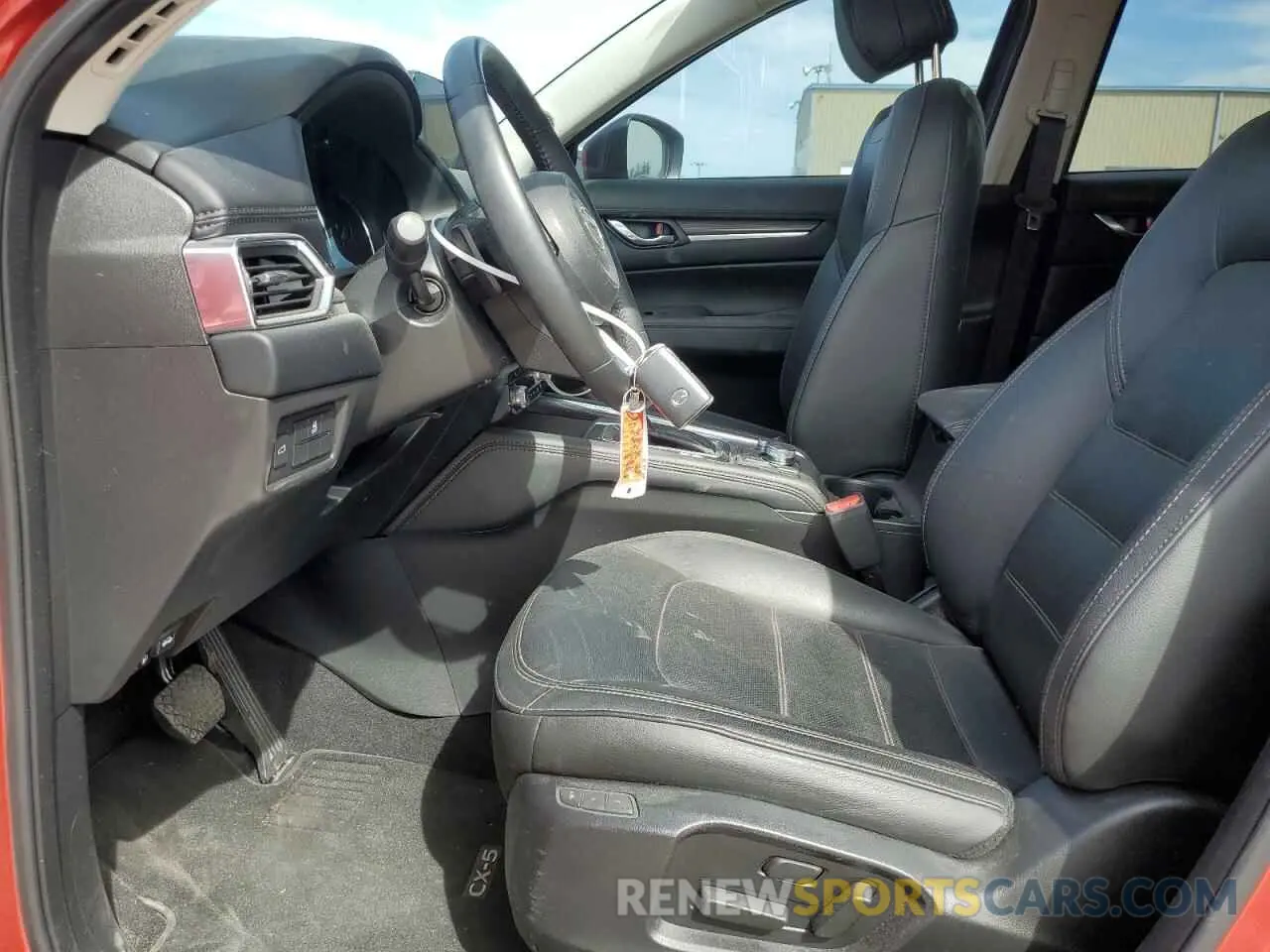 7 Фотография поврежденного автомобиля JM3KFBEM9P0131265 MAZDA CX-5 PREMI 2023