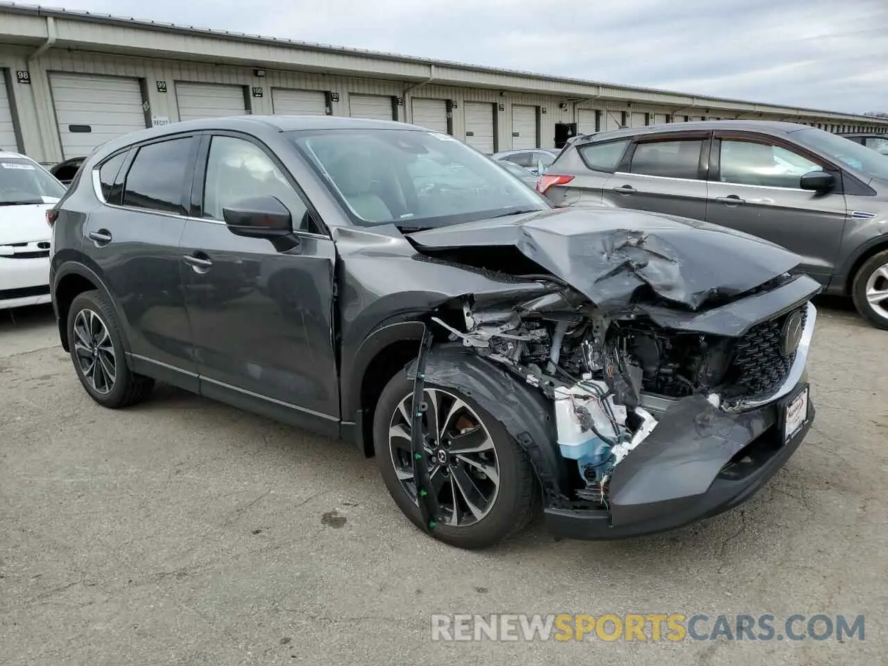 4 Photograph of a damaged car JM3KFBEMXP0119531 MAZDA CX-5 PREMI 2023