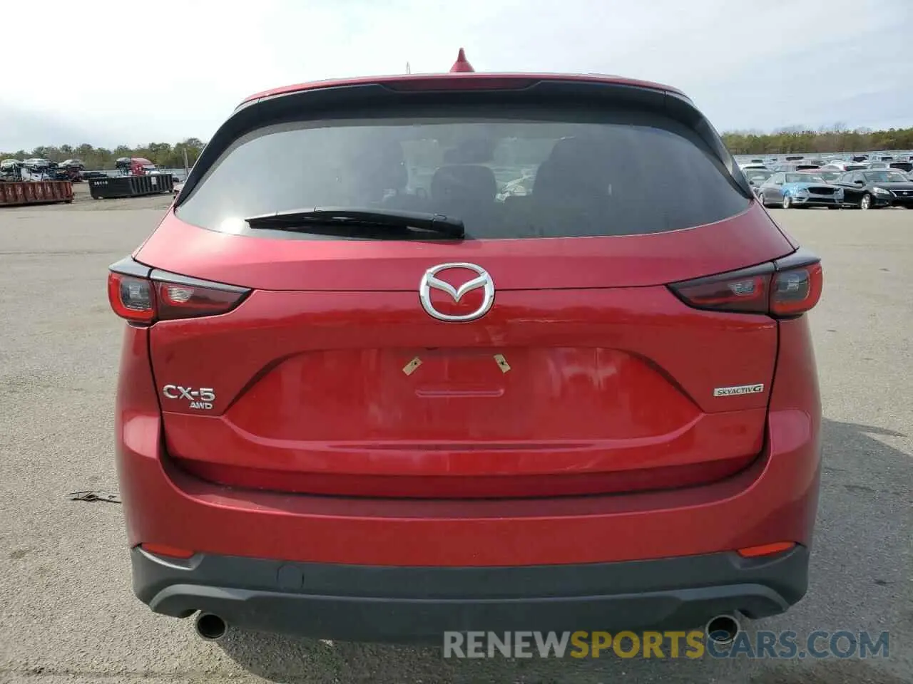 6 Photograph of a damaged car JM3KFBEMXP0211626 MAZDA CX-5 PREMI 2023