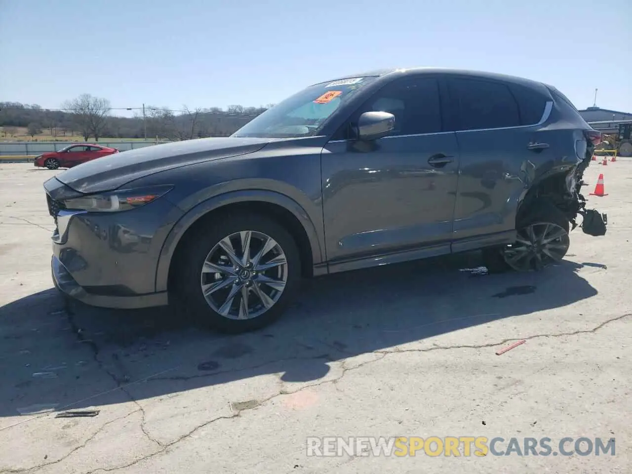 1 Фотография поврежденного автомобиля JM3KFBDLXR0462710 MAZDA CX-5 PREMI 2024